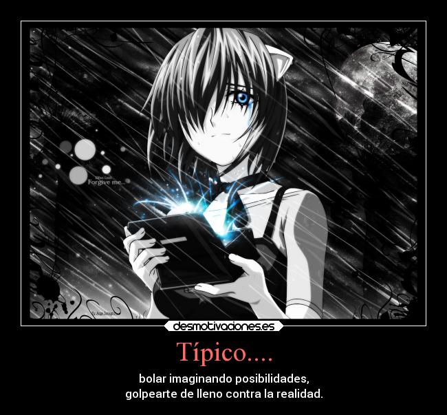 carteles anime desmotivaciones