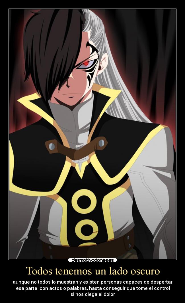 Todos tenemos un lado oscuro -