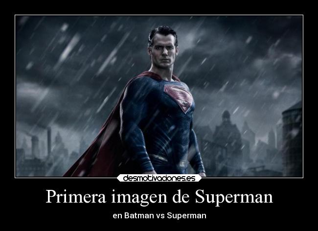 Primera imagen de Superman -