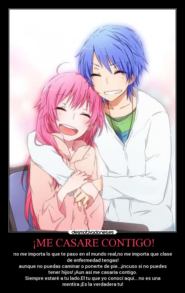 ¡ME CASARE CONTIGO! -