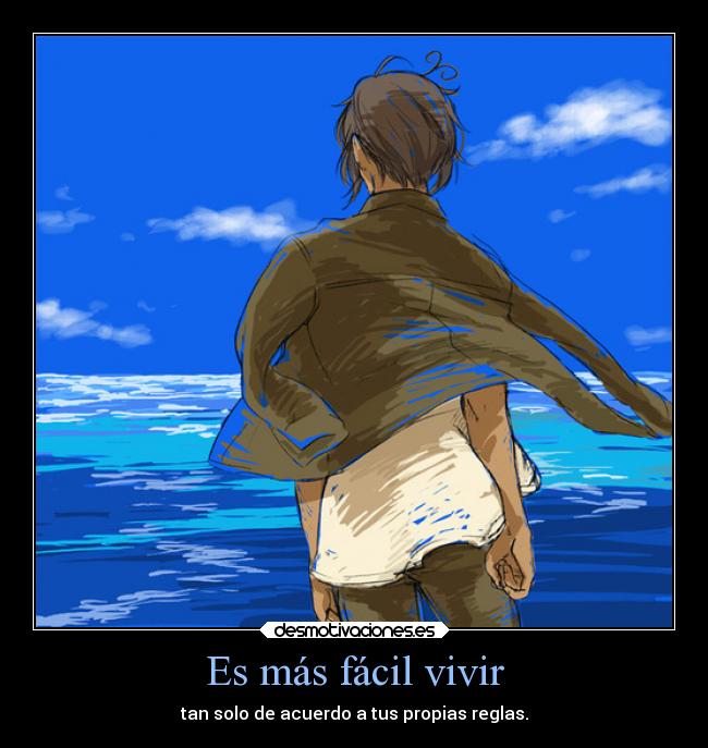 carteles anime desmotivaciones hetalia grecia buenorro yaoi facil vivir reglas desmotivaciones