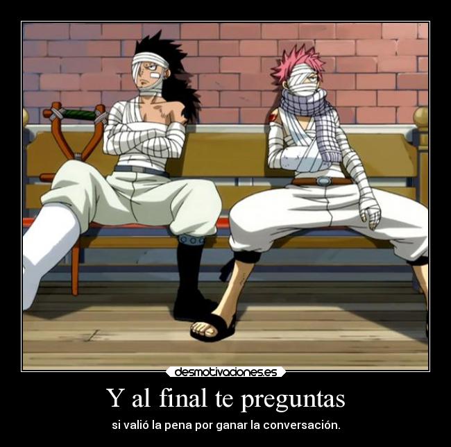 carteles anime fairy tail redgame desmotivaciones
