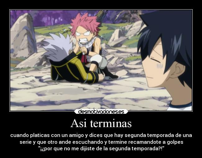 carteles anime fairy tail desmotivaciones