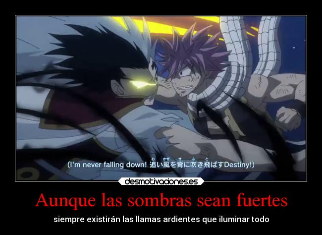 Aunque las sombras sean fuertes - 