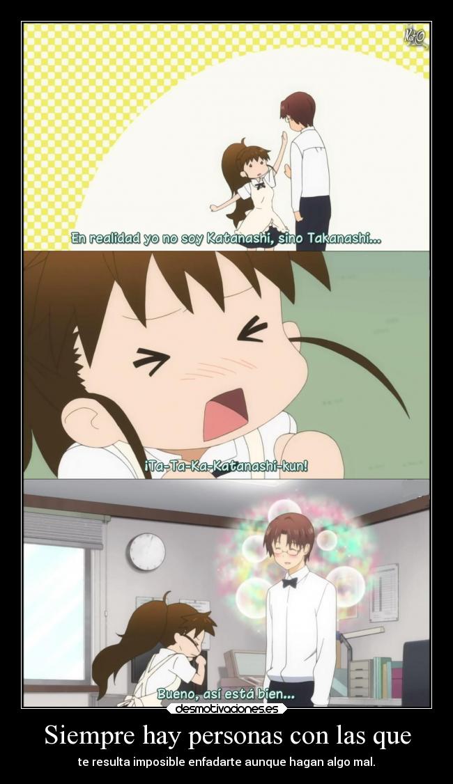 Siempre hay personas con las que -