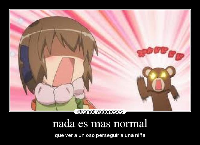 carteles anime humor acchi kocchi algo tan normal desmotivaciones
