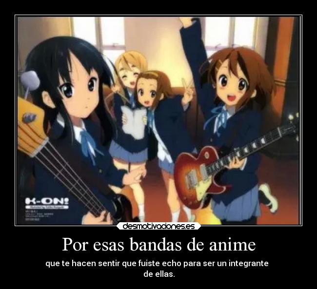 Por esas bandas de anime - 