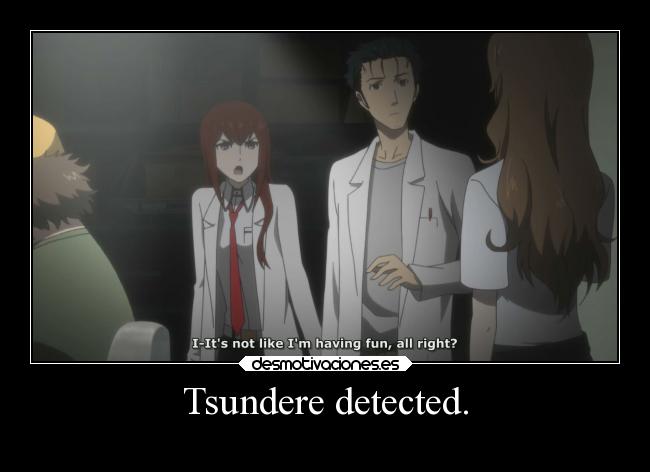 Tsundere detected. -