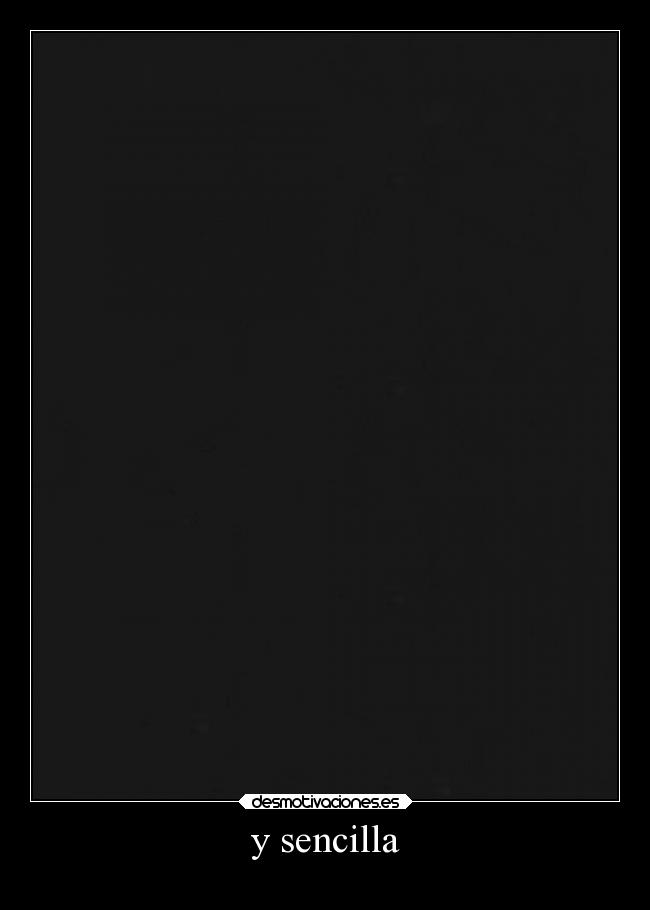 y sencilla - 