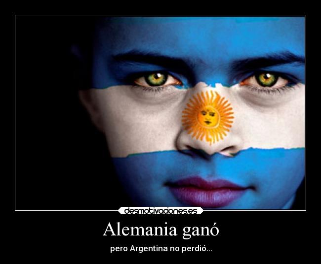 carteles arte alternativo argentina cara bandera orgullo huevos alemania desmotivaciones