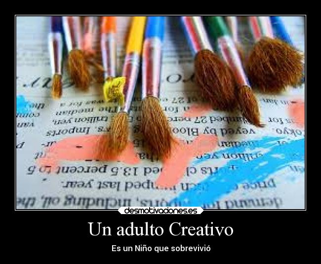 Un adulto Creativo -