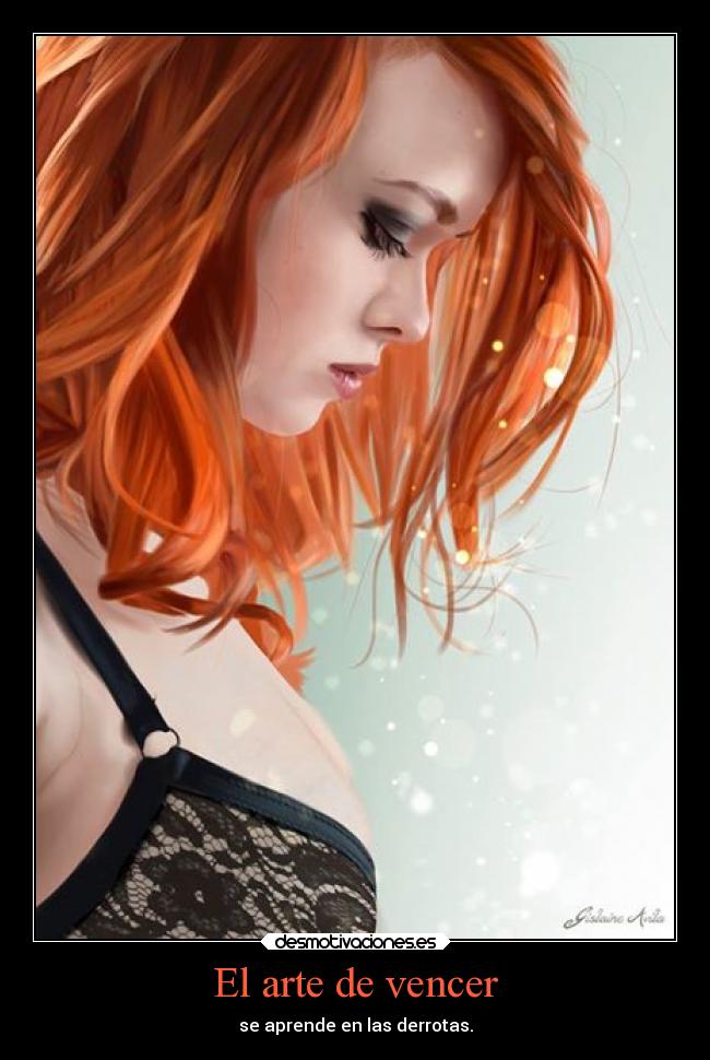 El arte de vencer - se aprende en las derrotas.