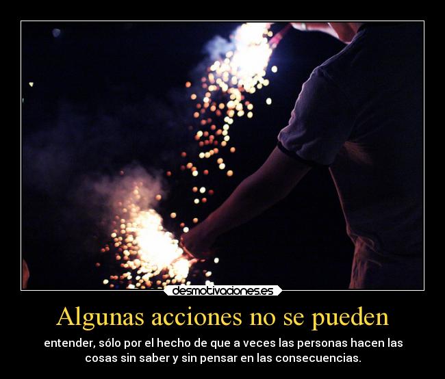 Algunas acciones no se pueden - 