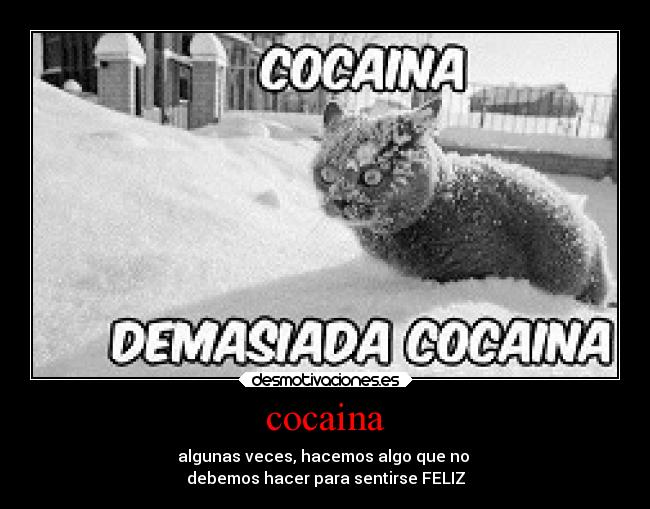 cocaina -