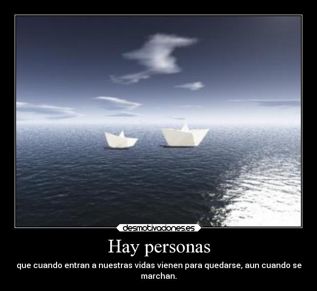 Hay personas -