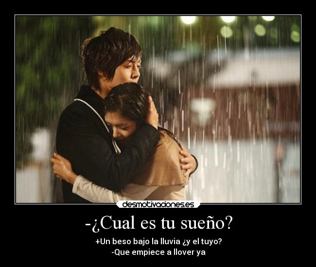 carteles besos amor lluviaderecuerdos desmotivaciones