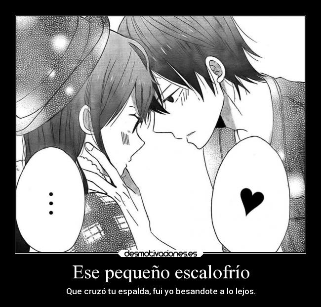 Ese pequeño escalofrío -