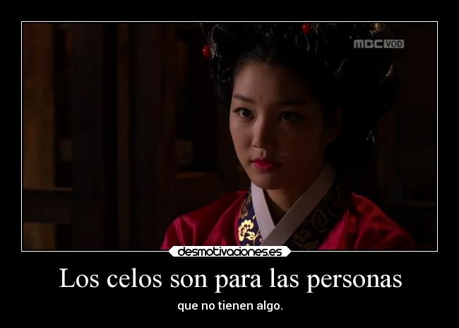 Los celos son para las personas - 