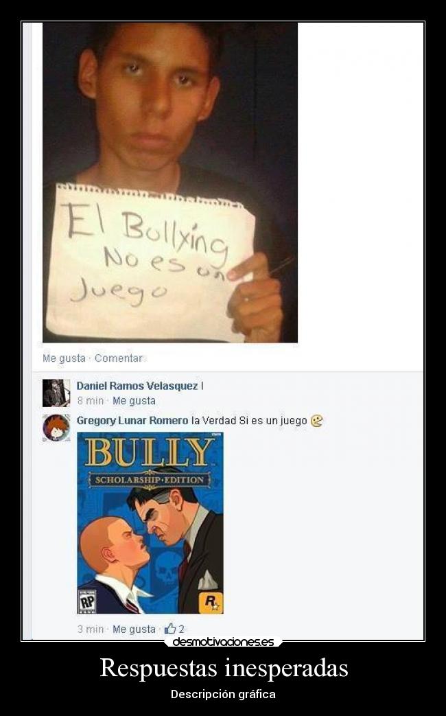 carteles chiste humor bullying graciosa desmotivaciones