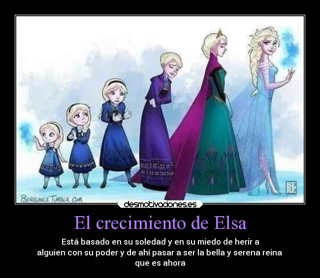 El crecimiento de Elsa -