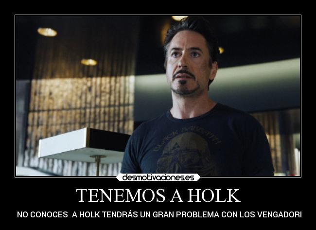 TENEMOS A HOLK - SI NO CONOCES A HOLK TENDRÁS UN GRAN PROBLEMA CON LOS VENGADORES