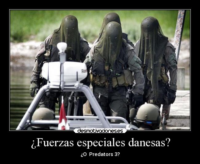 ¿Fuerzas especiales danesas? - 