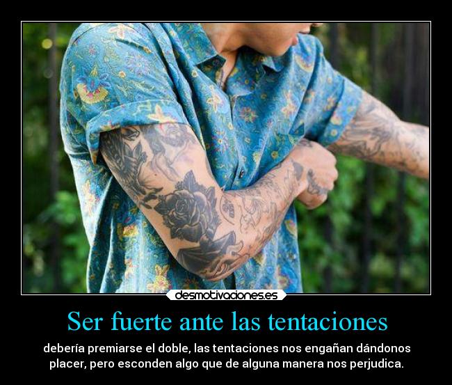 Ser fuerte ante las tentaciones - 