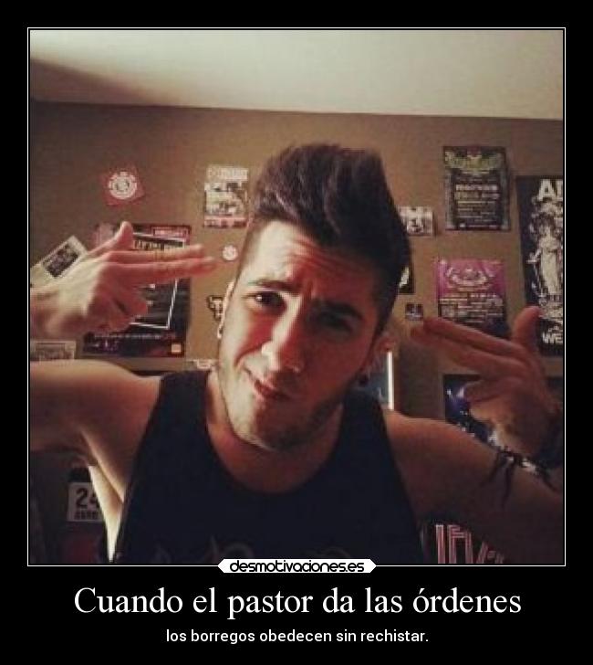 Cuando el pastor da las órdenes - 