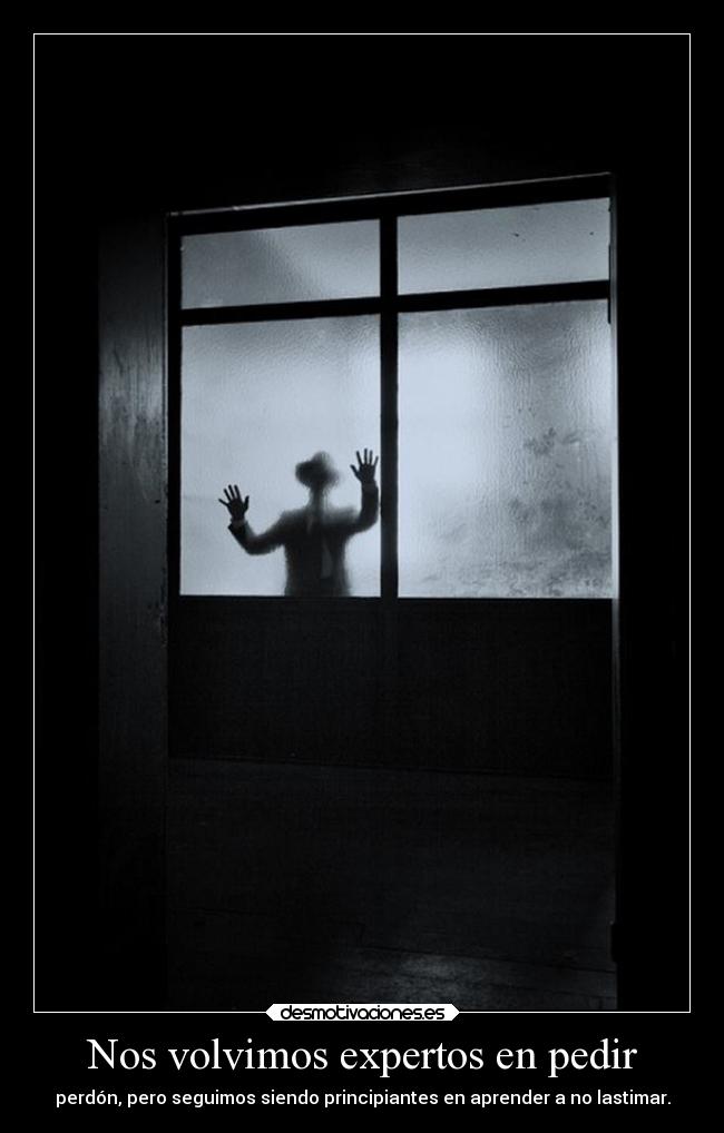 Nos volvimos expertos en pedir - 