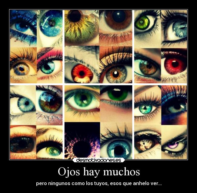 Ojos hay muchos -