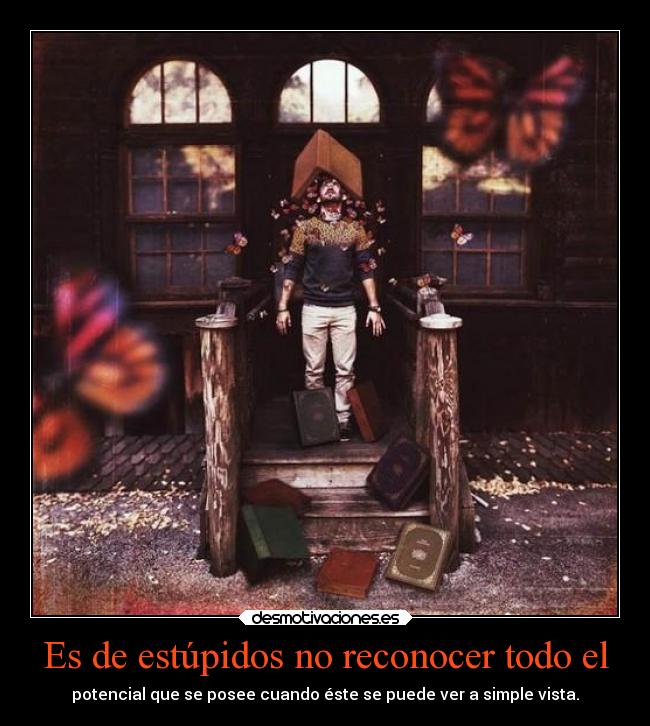 Es de estúpidos no reconocer todo el - 