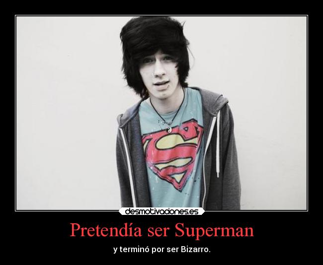 Pretendía ser Superman - 