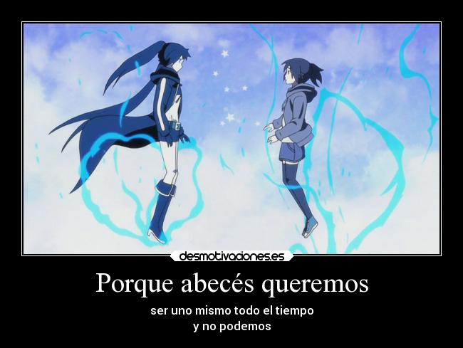 Porque abecés queremos -