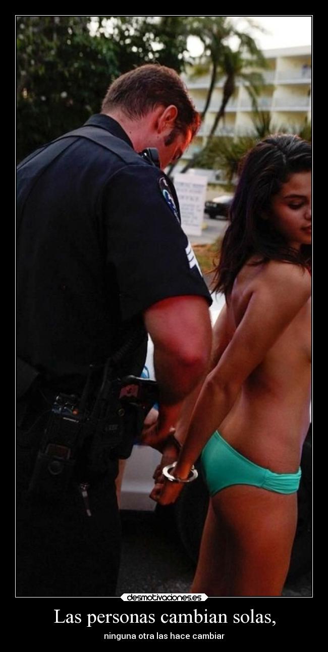 Las personas cambian solas, - 