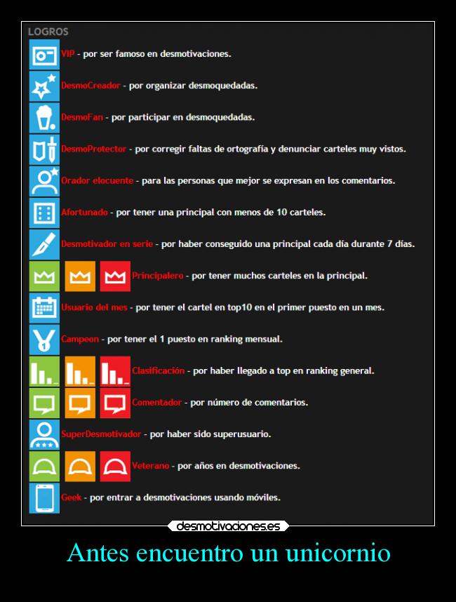 carteles desmotivaciones unicornio retos imposibles desmotivaciones