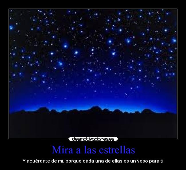 Mira a las estrellas - 