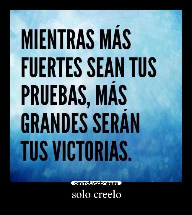 solo creelo - 