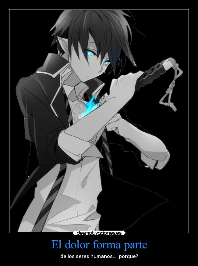 El dolor forma parte - de los seres humanos.... porque?