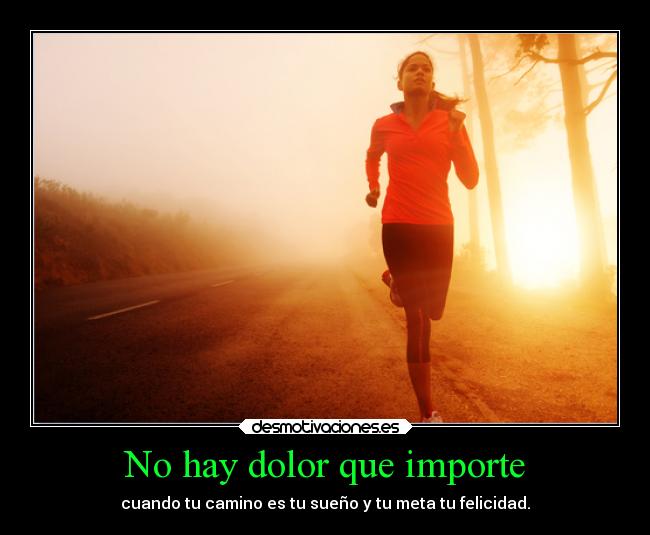No hay dolor que importe -