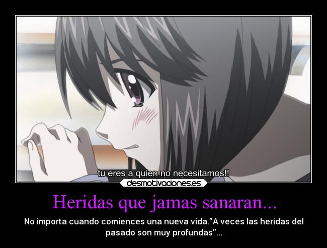 Heridas que jamas sanaran... - 