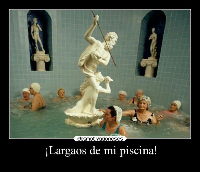 ¡Largaos de mi piscina! - 