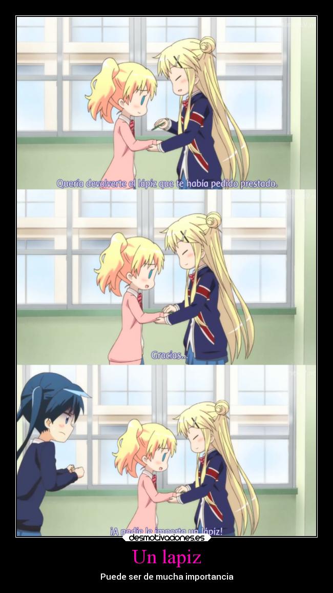 Un lapiz - Puede ser de mucha importancia