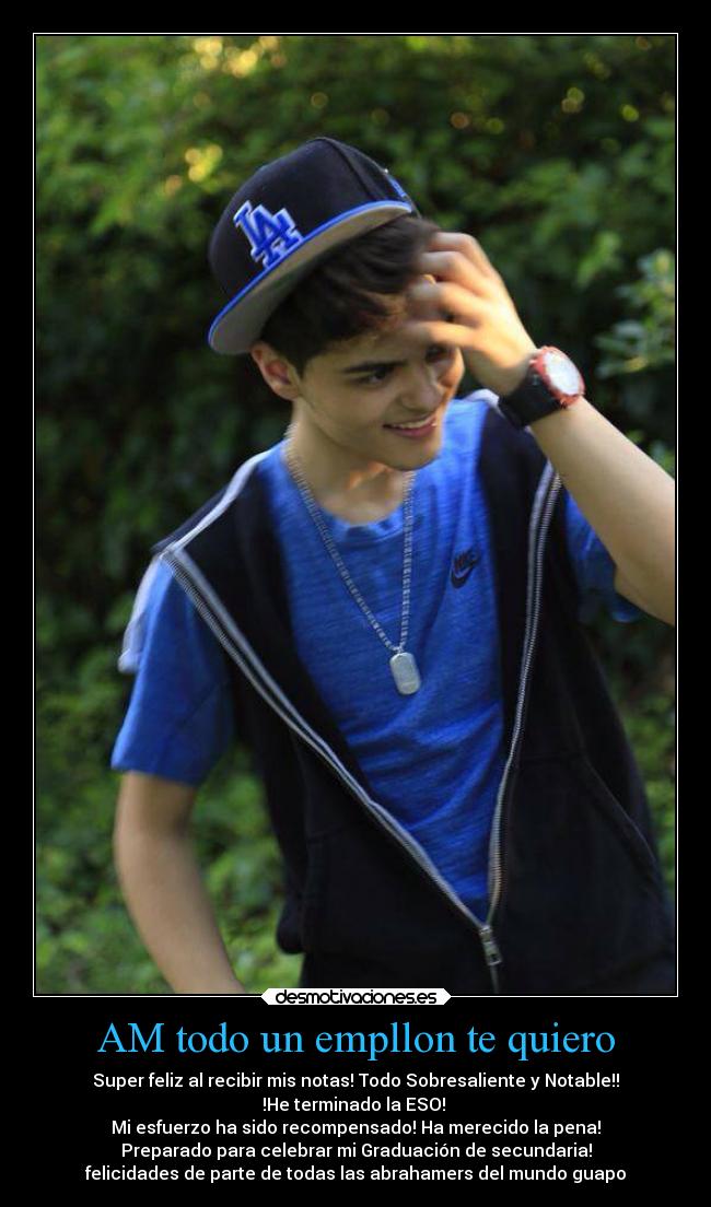 carteles escuela examenes aprobar graduar eso abraham mateo desmotivaciones