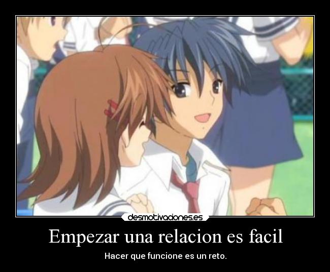 Empezar una relacion es facil - 