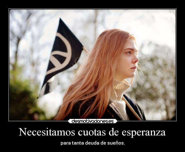 carteles esperanza esperanza suenos pelirrojas desmotivaciones