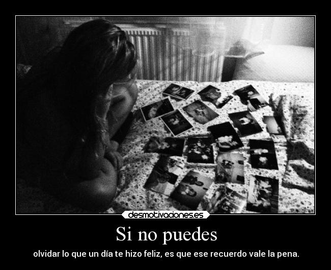 carteles felicidad recuerdos amor olvidos desmotivaciones