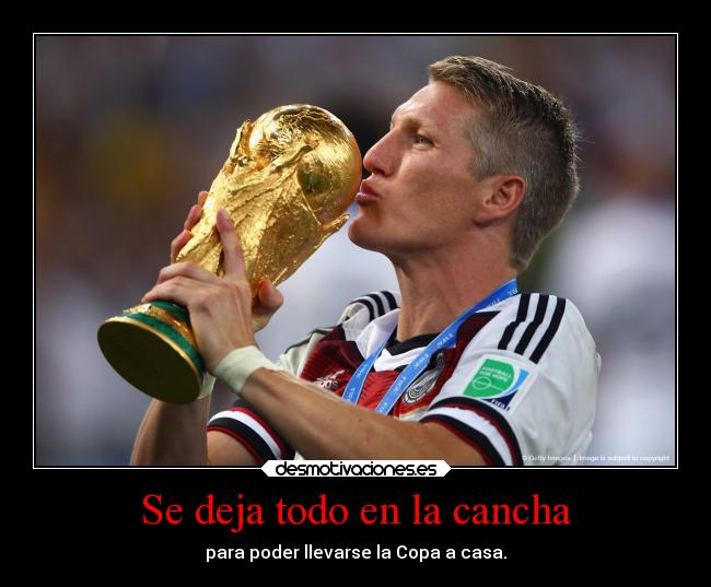 Se deja todo en la cancha -