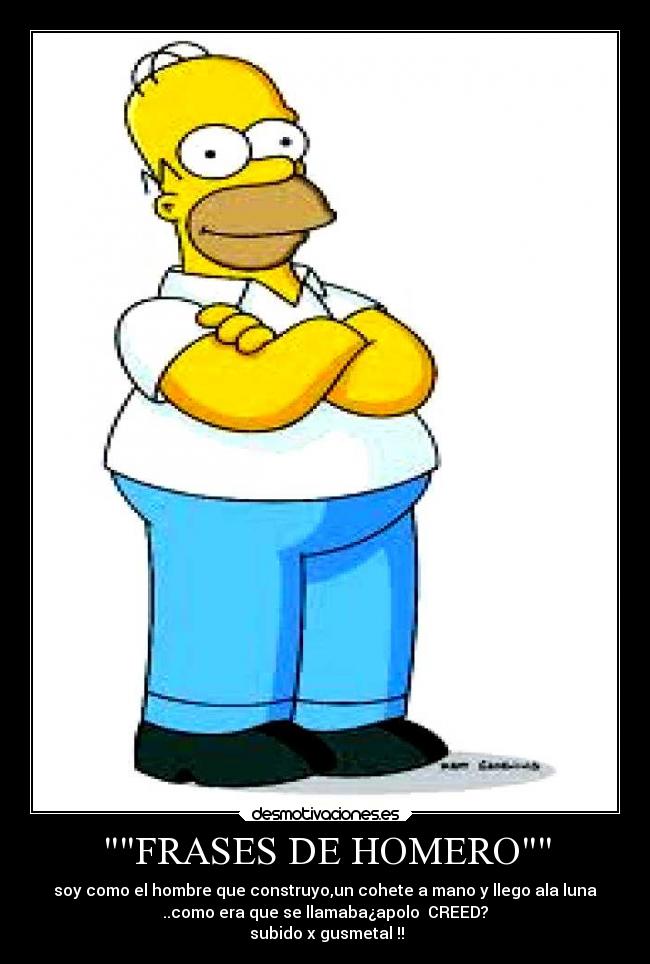 carteles frases simpsons desmotivaciones