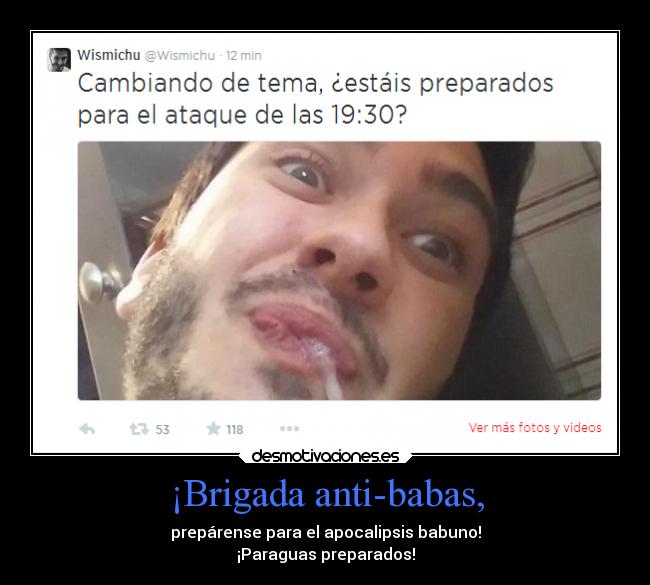 ¡Brigada anti-babas, - 