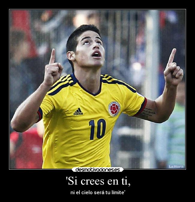 carteles futbol frases james colombia desmotivaciones